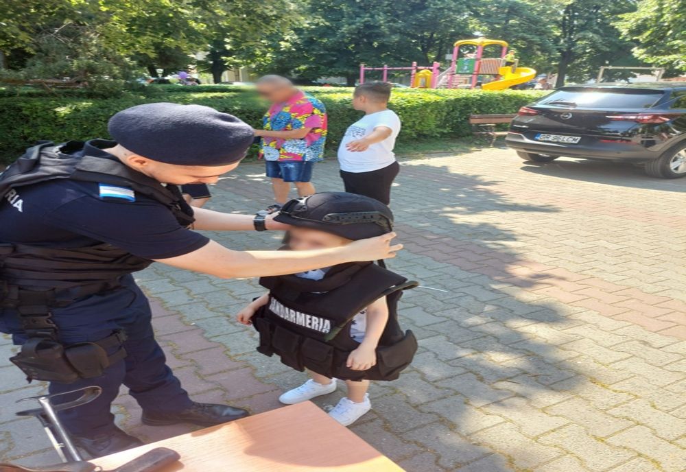 Ziua Copilului, sărbătorită la Giurgiu alături de jandarmi 