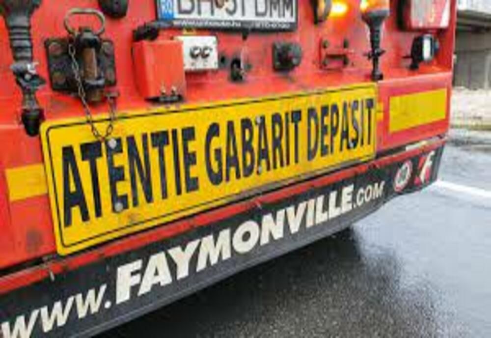 Giurgiu. Trafic îngreunat pentru desfăşurarea unui transport agabaritic