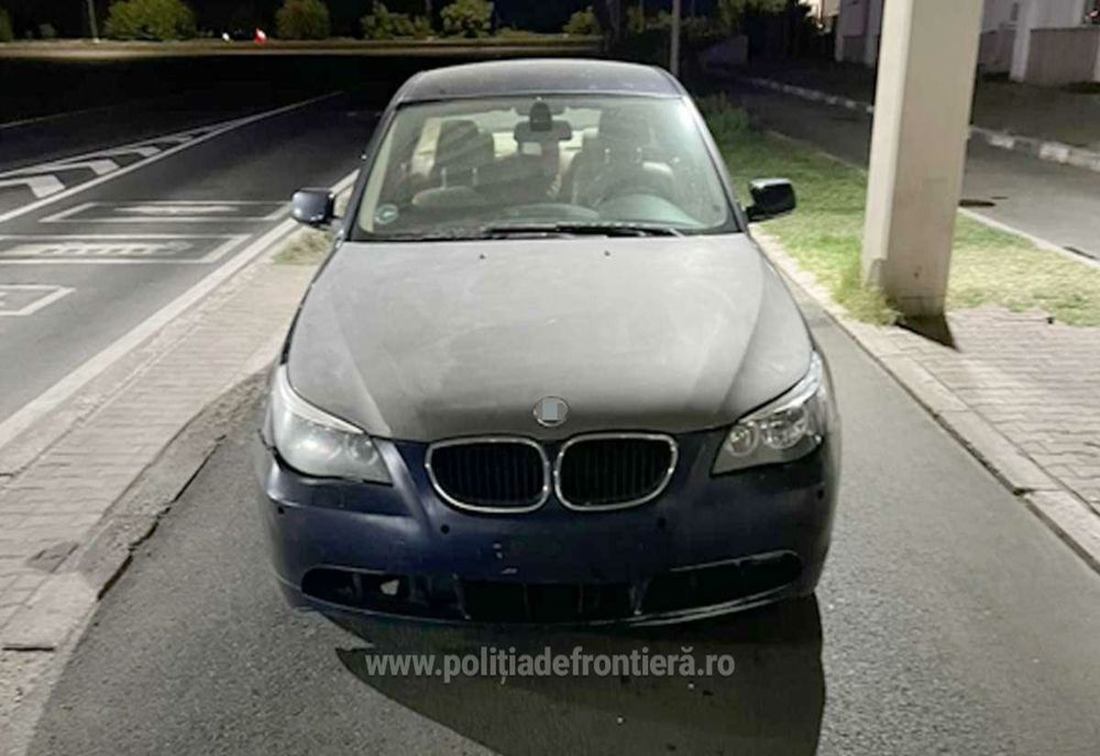 Giurgiu. Autoturism căutat de autorităţile din Danemarca, descoperit în PTF Giurgiu