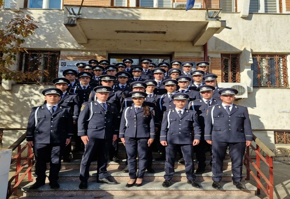 Forţe noi la Poliţia Giurgiu. Zeci de agenţi de agenţi,repartizaţi pe posturile vacante