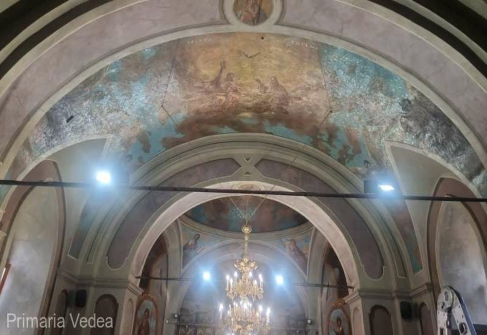 Giurgiu. Biserica din Vedea, pictată de Tăttărescu, restaurată în cadrul unui proiect european de promovare turistică 