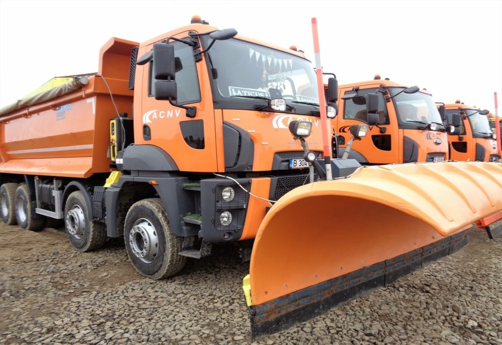 Giurgiu. În judeţ nu au fost încheiate contracte de deszăpezire pentru că nu s-a prezentat nimeni la licitaţie