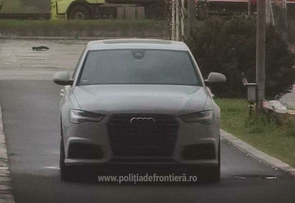 Autoturism căutat de autoritățile din Germania, descoperit în PTF Giurgiu 
