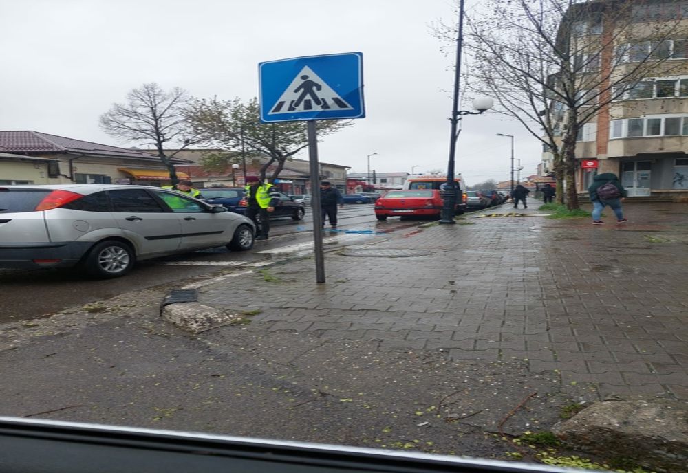 Giurgiu. Pieton accidentat pe trecerea de pietoni 