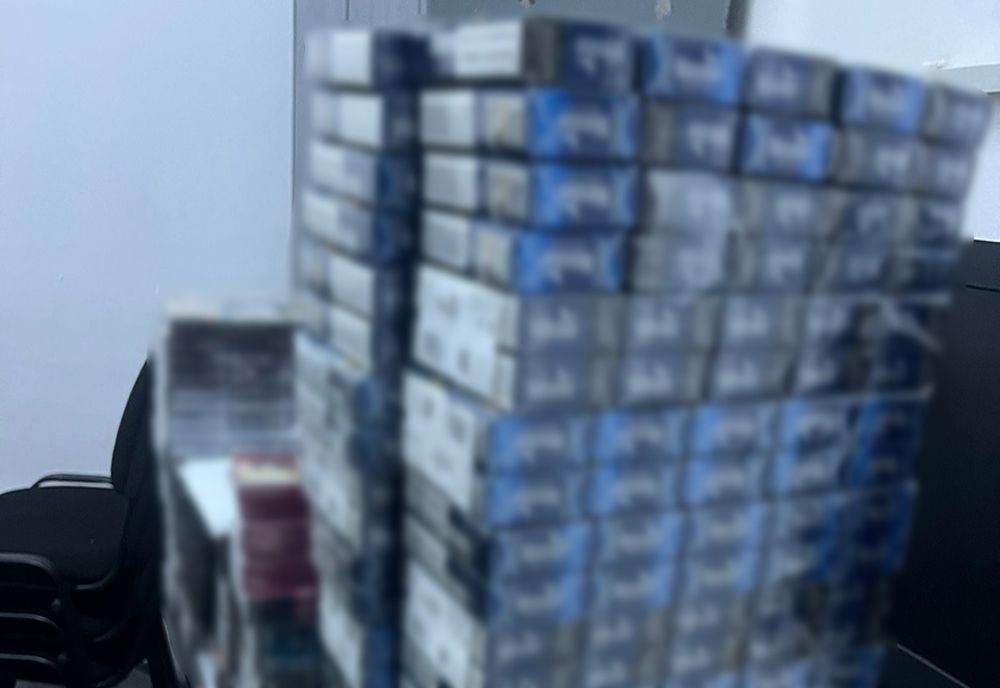 Peste 1200 de pachete cu ţigări de contrabandă, confiscate la PTF Giurgiu