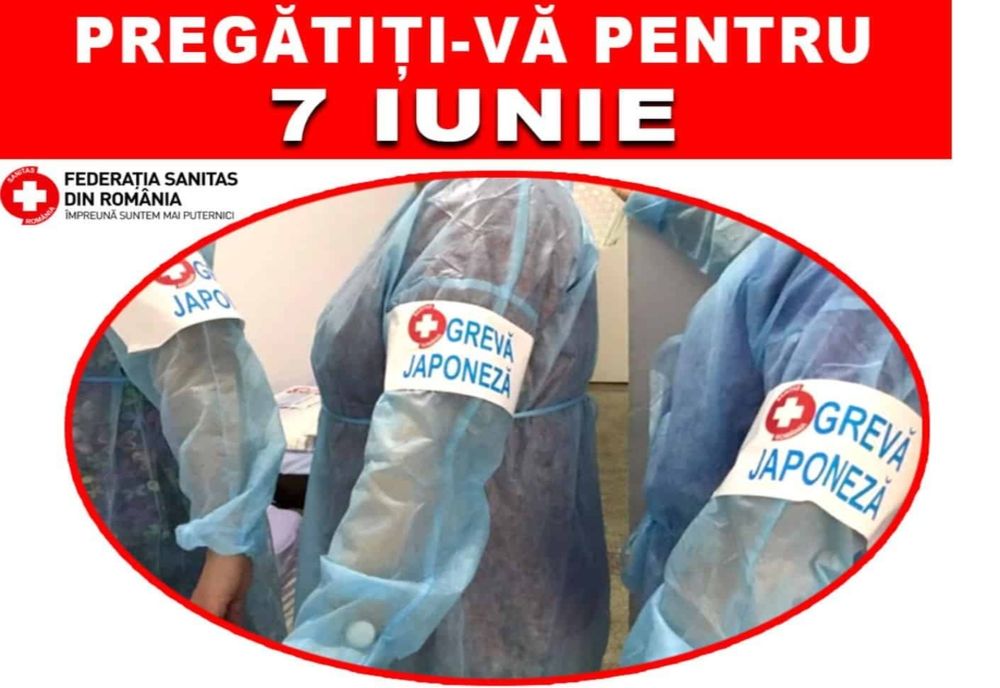 Angajații din instituţiile publice de sănătate şi asistenţă socială, în grevă japoneză
