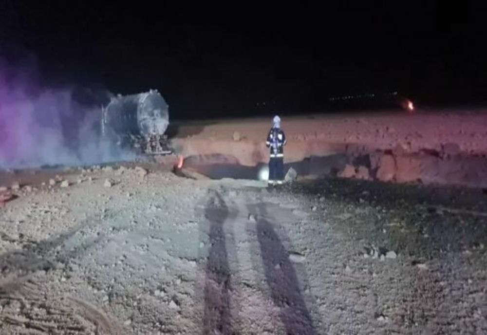 Momentul EXPLOZIEI de la Călimănești. S-a format o bilă de foc, exact ca la Crevedia - VIDEO