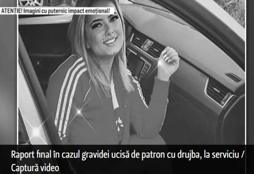 Raport final în cazul gravidei ucisă de patron cu drujba, la serviciu: ce arată autopsia