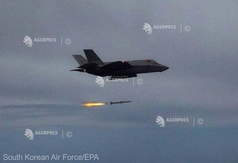 COREEA DE SUD ŞI STATELE UNITE AU ÎNCEPUT EXERCIŢII AERIENE COMUNE CU FOC REAL