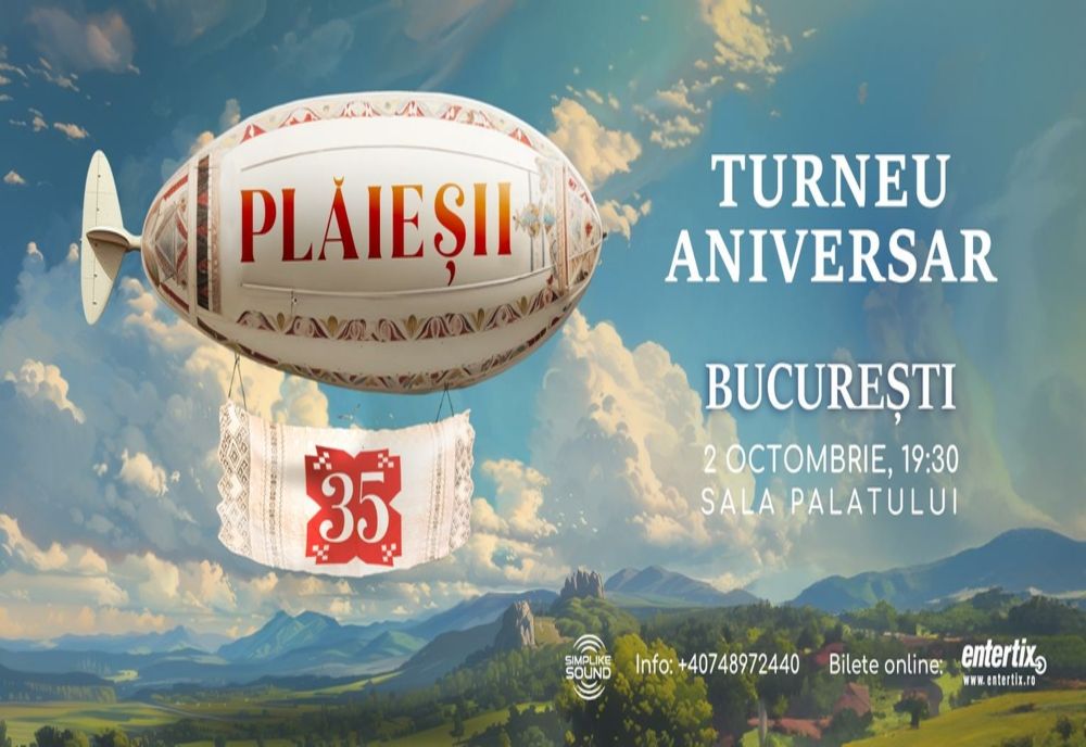 ANSAMBLUL ETNOFOLCLORIC PLĂIEȘII, CONDUS DE NICOLAE GRIBINCEA, ANUNȚĂ LANSAREA TURNEULUI ANIVERSAR ”PLĂIEȘII - 35”