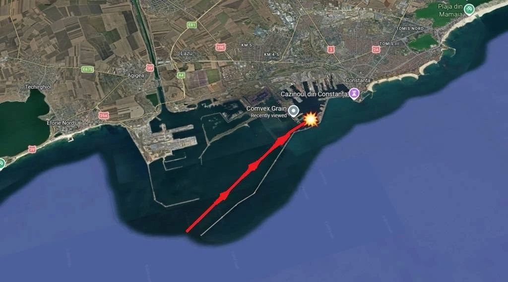 Drona din Constanța s-a „plimbat” 7 kilometri prin port fără să fie deranjată de nimeni. Detaliul care stârnește controverse