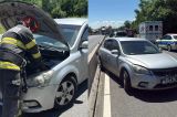 Accident pe DN5, în județul Giurgiu: 4 persoane au ajuns la spital