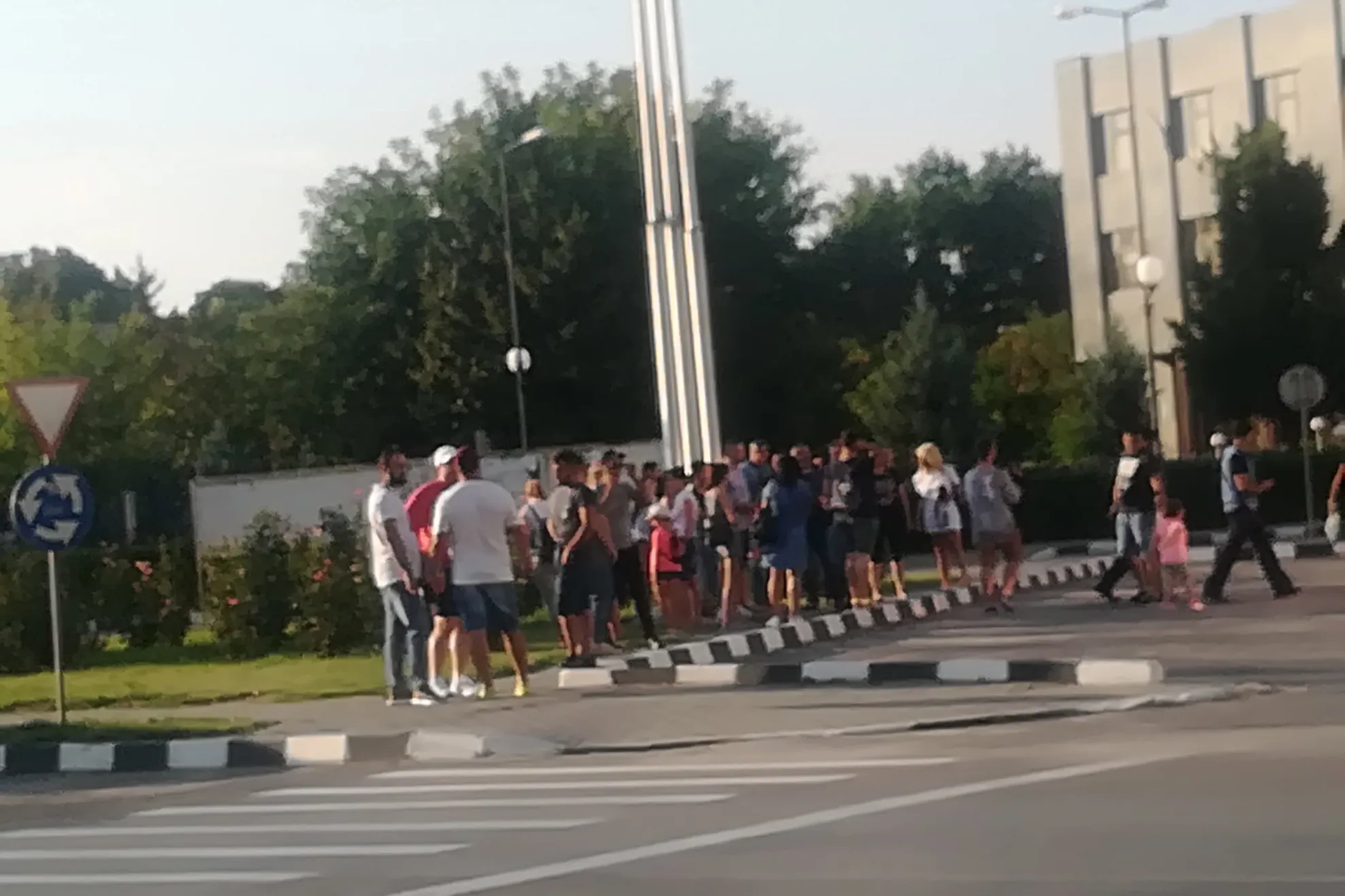 protest Prefectură