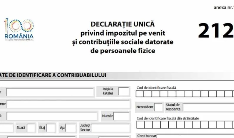 Declaratia Unica