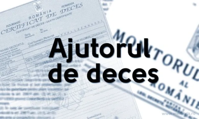 ajutor de deces