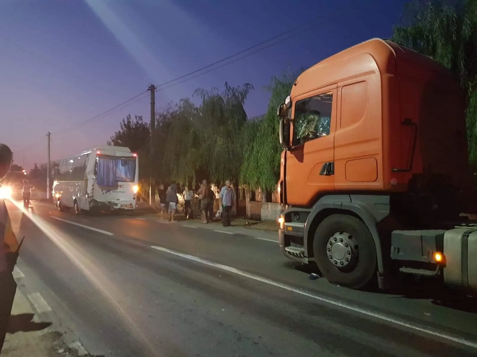 accident rutier Vadu Lat