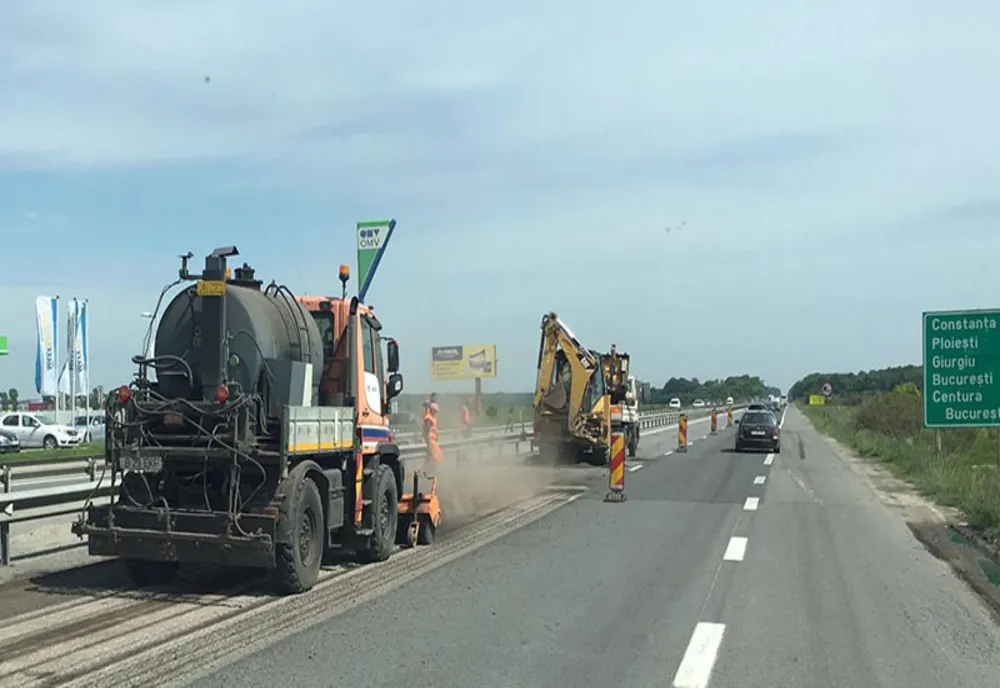 Restricții de circulație pe Autostrada A1 București-Pitești, la Vânătorii Mici