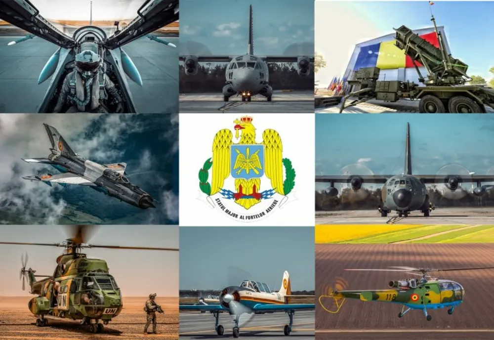 DSP Giurgiu primește sprijin pe timpul pandemiei de la Forțele Aeriene Române