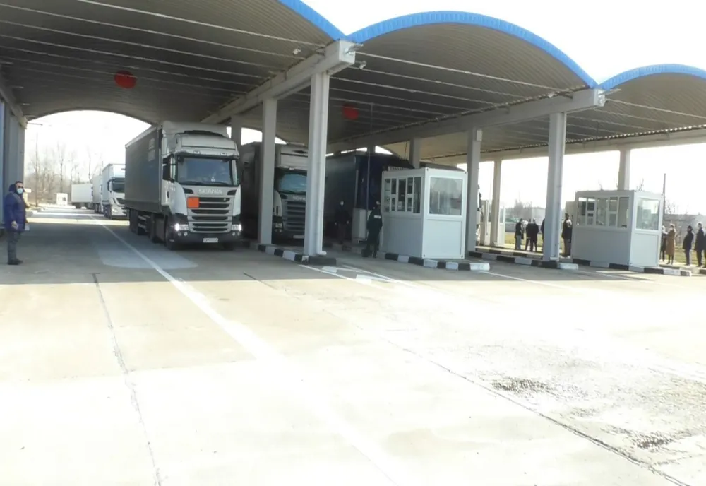 Un terminal pentru tiruri a fost inaugurat în Punctul de Trecere al Frontierei Giurgiu
