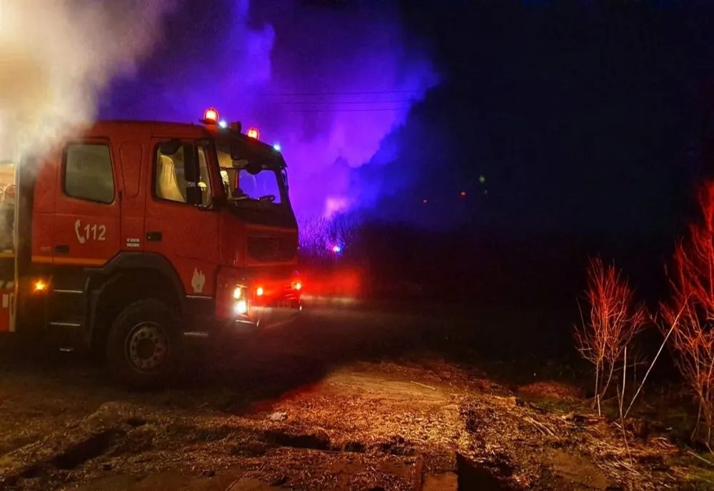 Incendiu pe DN5, între Daia și Uzunu