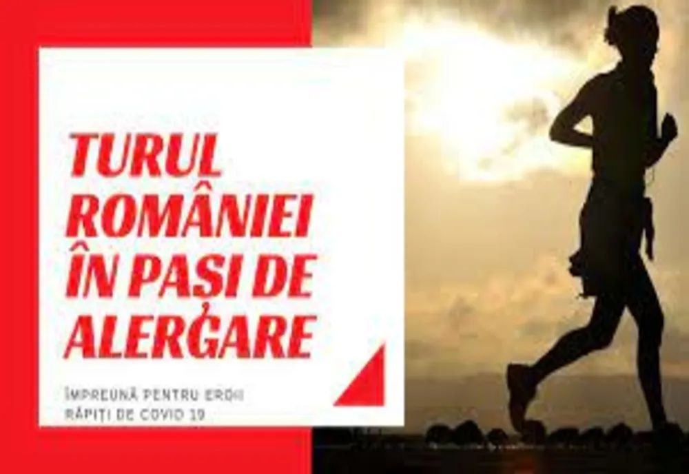 Turul României în pași de alergare, în sprijinul copiilor polițiștilor decedați de COVID 19. Maratonistul Dănuț Cernat va ajunge și la Giurgiu