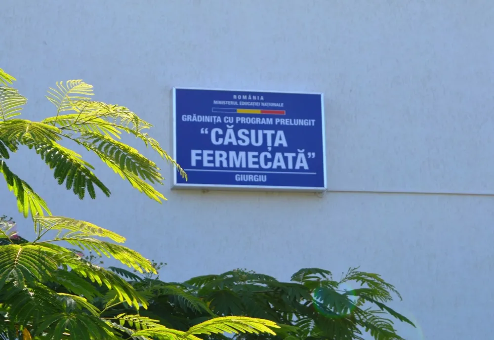 Au început lucrările de modernizare a unei grădinițe din Giurgiu. Ce prevede proiectul