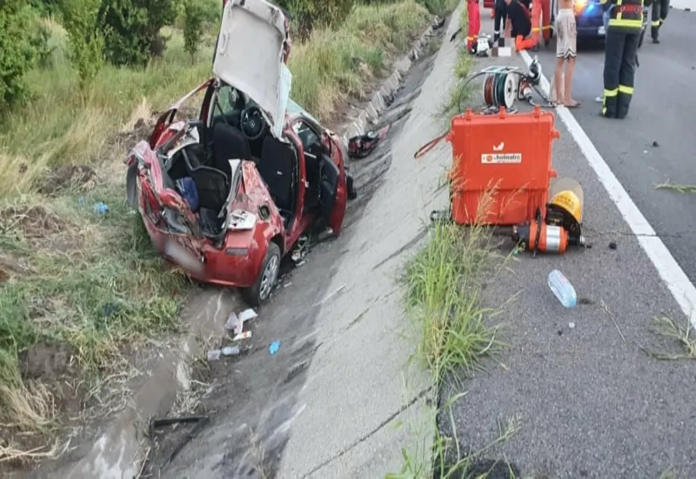O tânără de 21 de ani a provocat accidentul de pe DN 5, soldat cu un mort și trei răniți