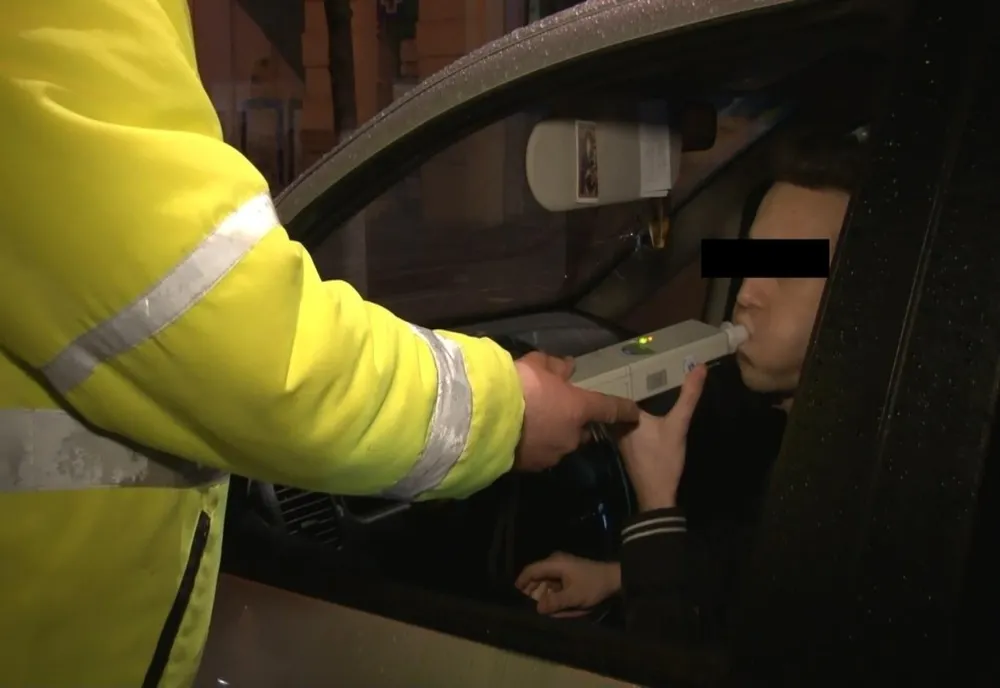 Șofer din Jilava, depistat sub influența alcoolului, pe o stradă din Giurgiu