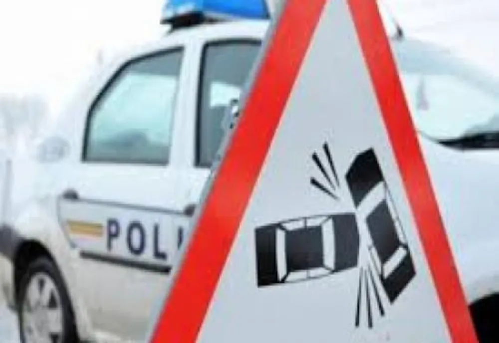 Giurgiu. Polițist implicat într-un accident de circulație