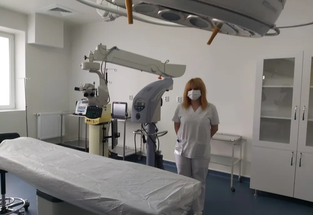 Sală modernă pentru operaţii oftalmologice la Spitalul Judeţean de Urgenţă Giurgiu