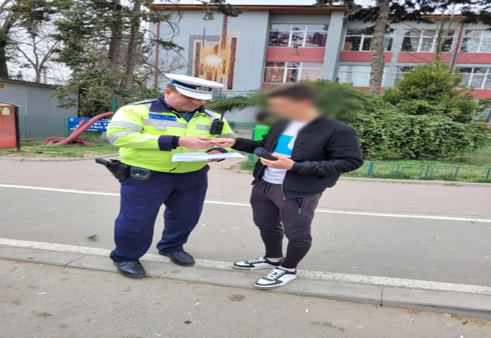 Giurgiu. Zeci de elevi, legitimaţi de poliţişti. Unde au fost găsiţi de oamenii legii