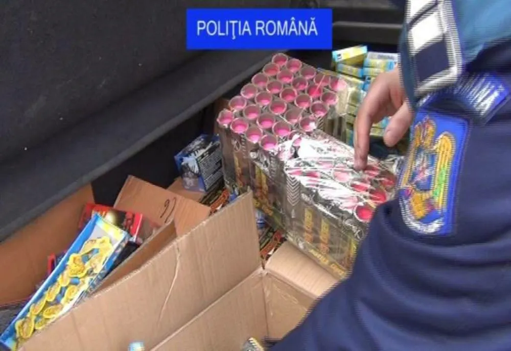 Cetăţean chinez, cercetat pentru comercializarea de articole pirotehnice