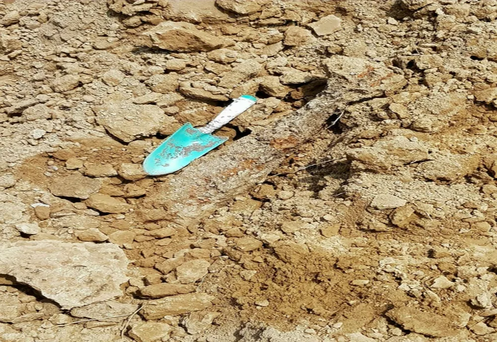 Giurgiu. Bombă descoperită în urma unor lucrări de excavare 
