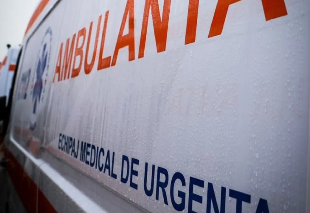 Giurgiu. Tânăr de 22 de ani, transportat la spital în urma unui accident rutier produs pe DN 5