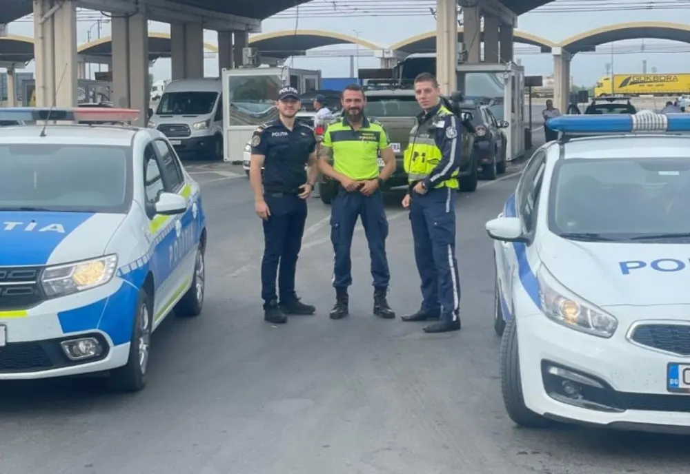 Poliţiştii români şi bulgari vor acţiona împreună în Punctul de Trecere a Frontierei Giurgiu-Ruse, în zilele cu trafic intens