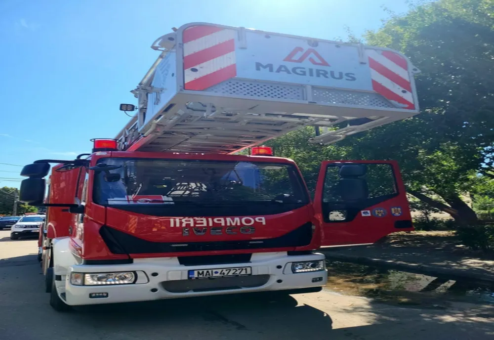 Incendiu într-un apartament din Giurgiu! Proprietara a fost monitorizată de un echipaj medical