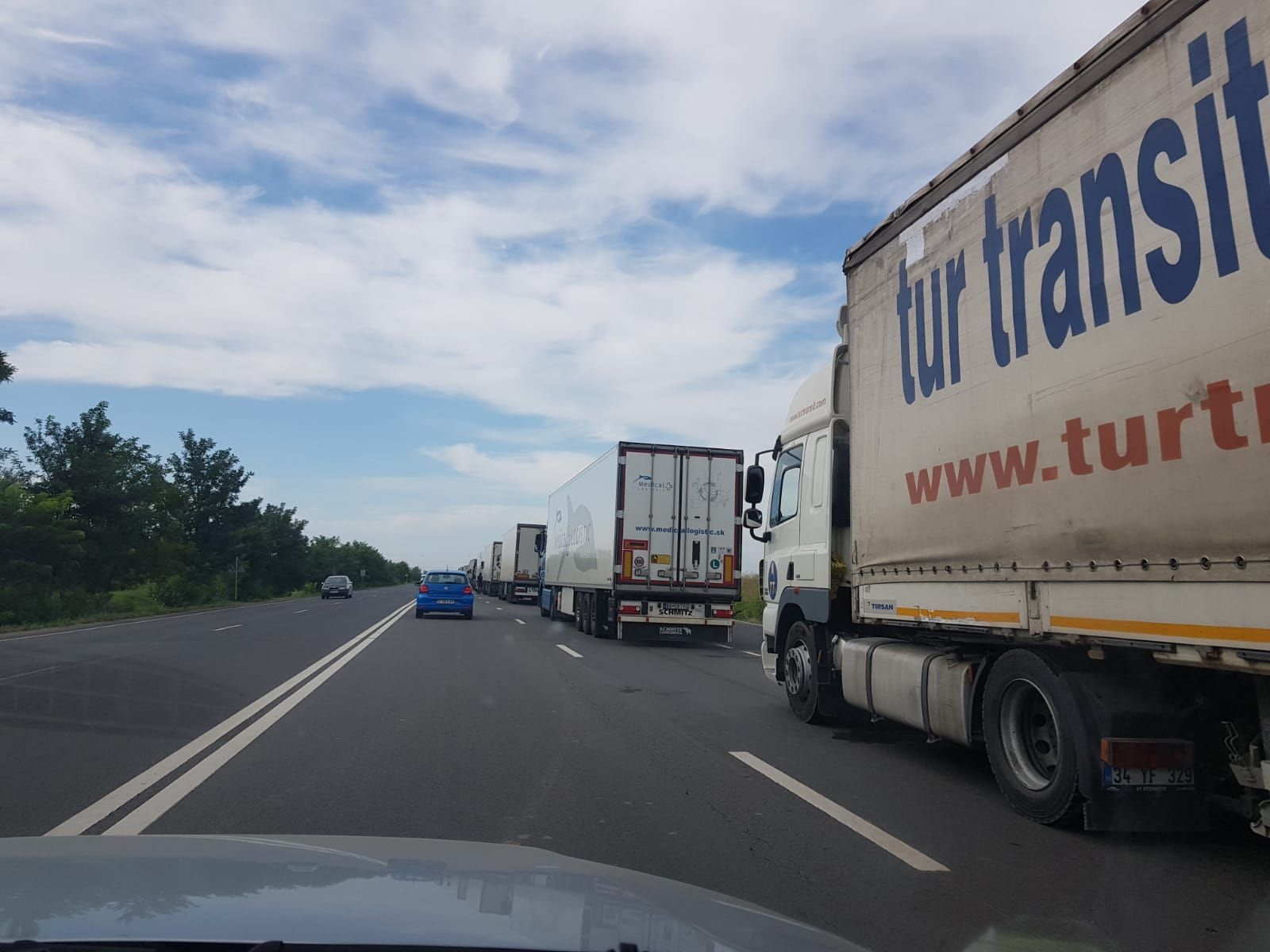 trafic vama giurgiu