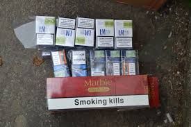 țigări de contrabandă