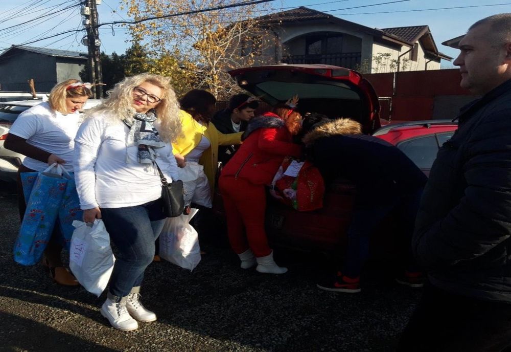 Daruri de Crăciun pentru copiii din centrele de tip familial, din Giurgiu