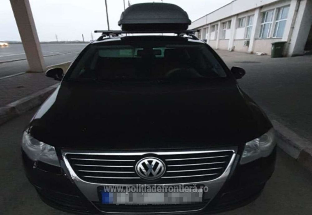 Autoturism în valoare de aproximativ 12.000 de lei, căutat de autorităţile din Suedia, descoperit la P.T.F. Giurgiu