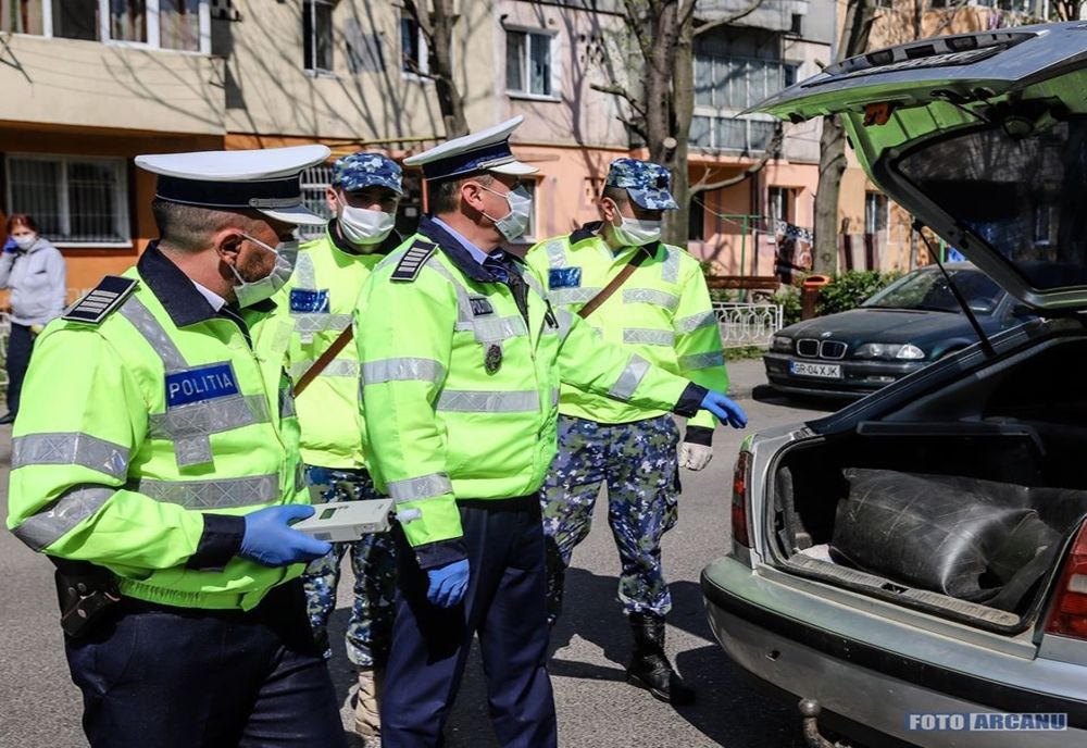 Polițiștii giurgiuveni continuă să dea amenzi pentru încălcarea restricțiilor