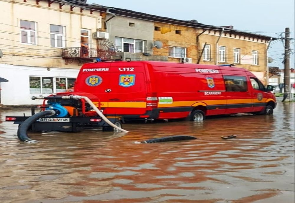 18 gospodării din Giurgiu și alte patru localități, afectate de inundații