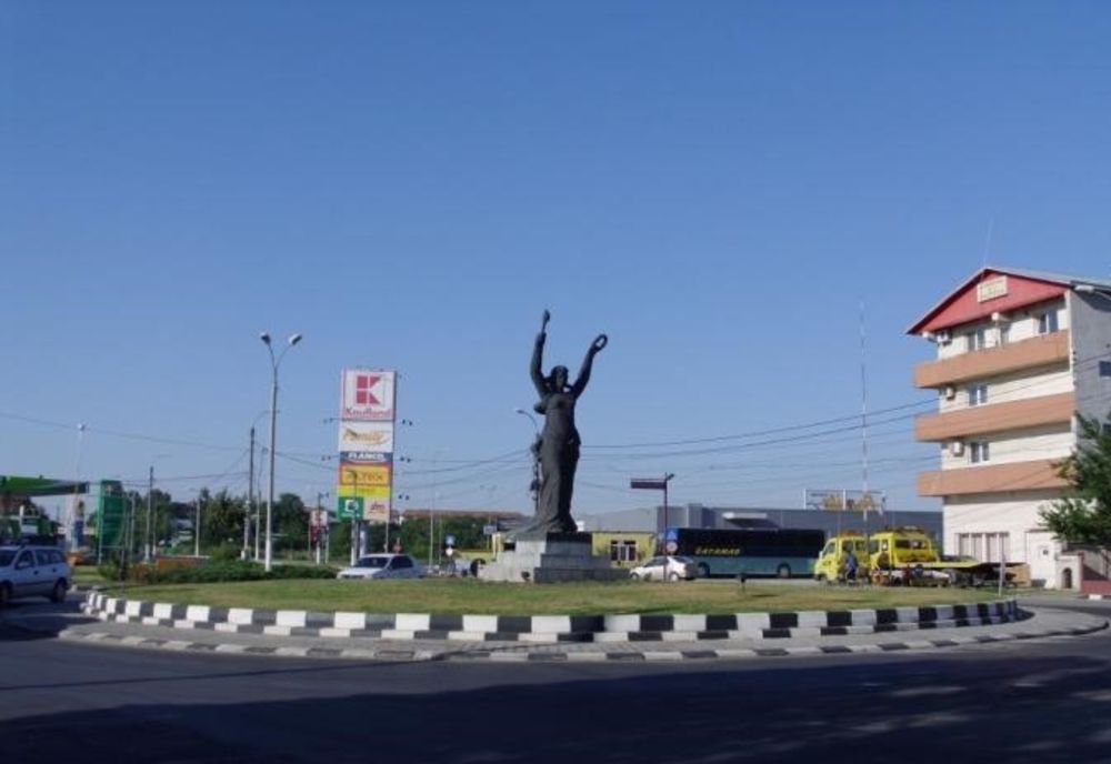 Sensul giratoriu de la intrarea în Giurgiu va fi reabilitat. Când încep lucrările 