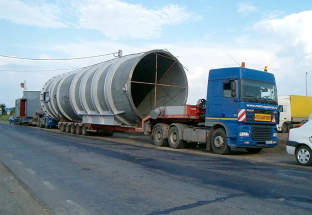 Atenție șoferi! Transport agabaritic pe DN5