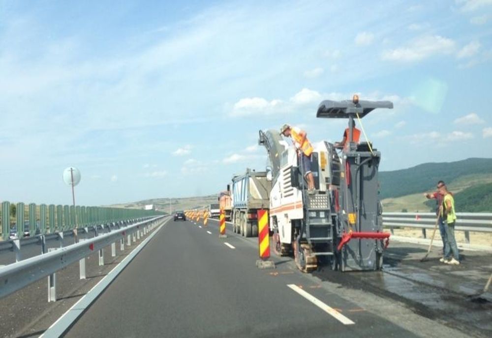 Restricții de circulație pe A1, în județul Giurgiu, din cauza unor lucrări  