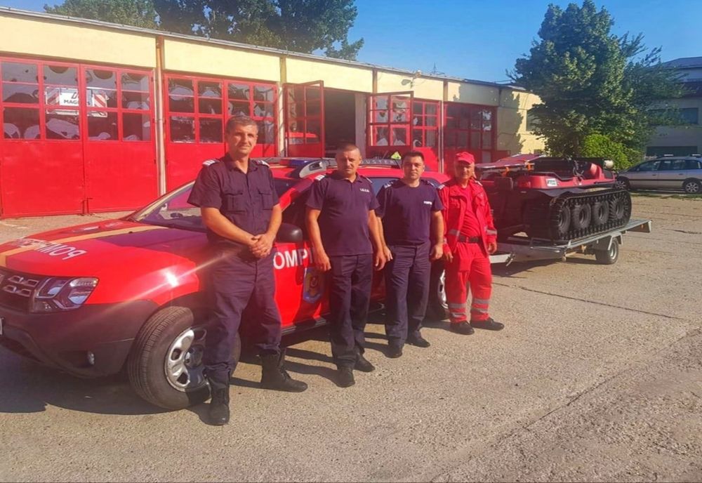 Patru paramedici din cadrul ISU Giurgiu se află pe litoral unde desfășoară misiuni de prim ajutor