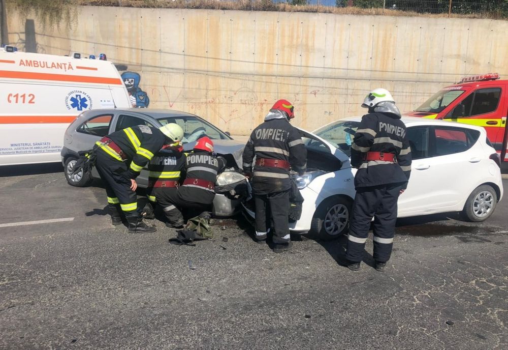 Accident rutier pe șoseaua de centură a orașului Giurgiu