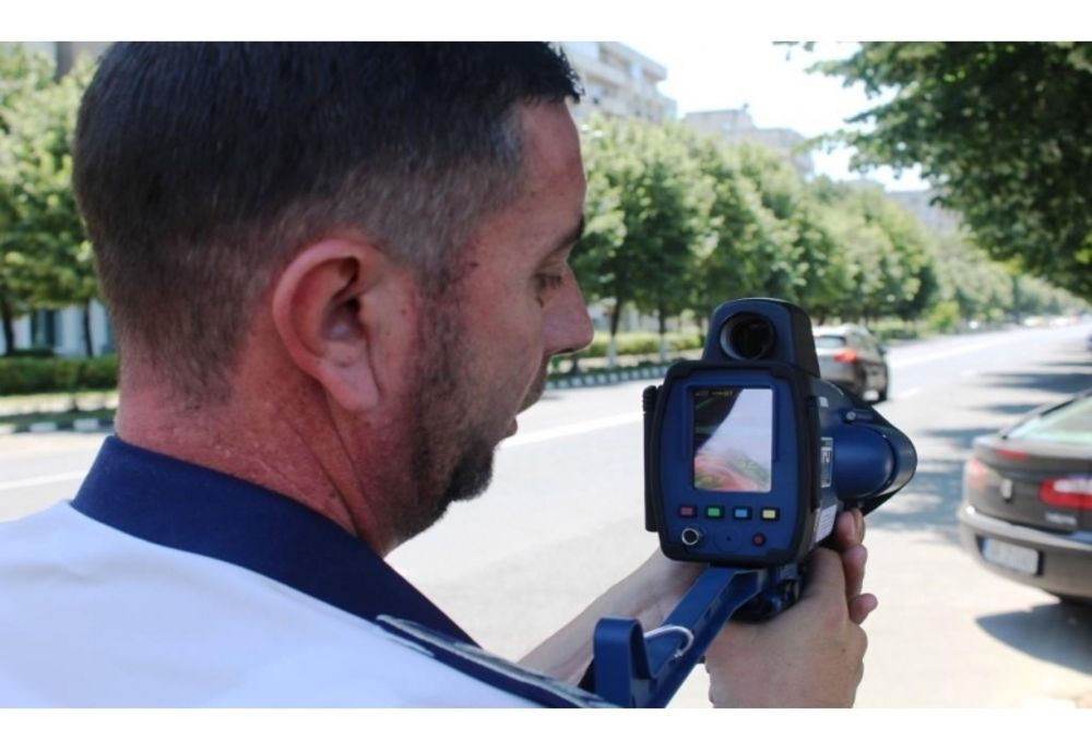 Atenție, șoferi! Razii ale polițiștilor cu radarele pe principalele drumuri naționale din județul Giurgiu 