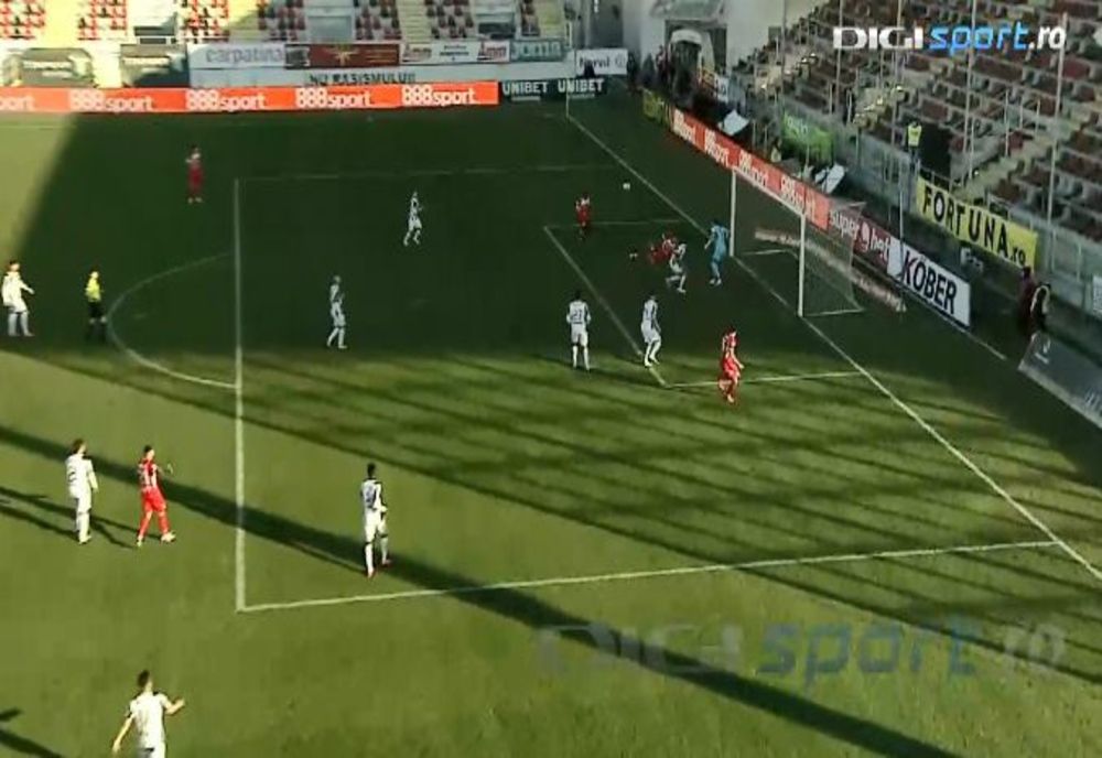 Hermannstadt, înfrângere cu Astra