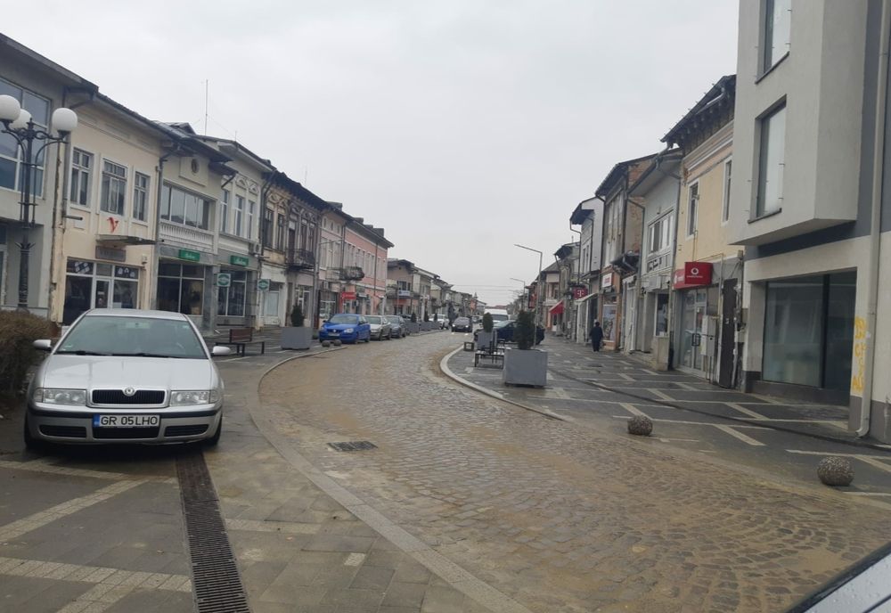 Strada Gării din Giurgiu a fost redeschisă circulației